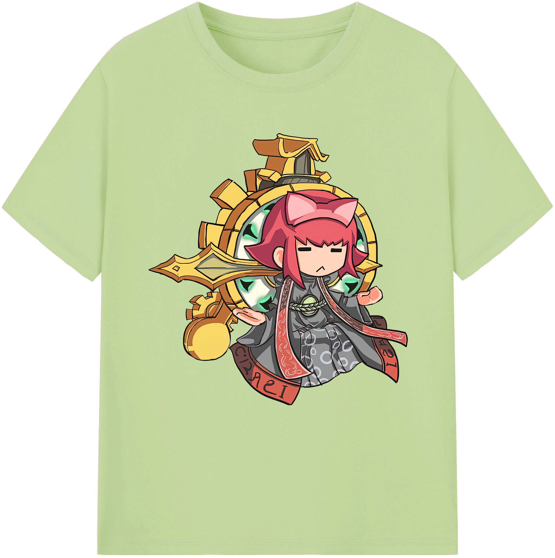 リーグ・オブ・レジェンド League of Legends LOL 綿100％半袖Tシャツ（フロントプリント）